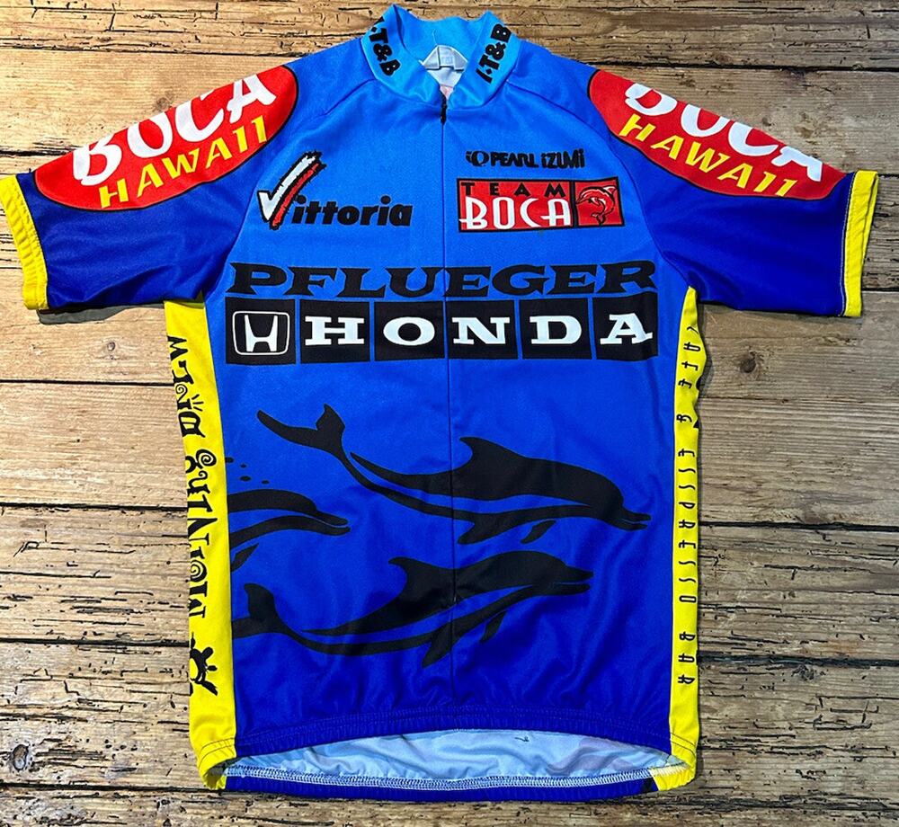 Pearl Izumi Unisex Size S Multicolored Sponsor Short Sleeve Cycling Jersey NWOT